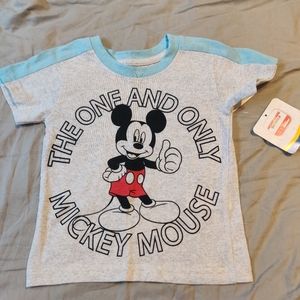 Pj top 2T Mickey mouse NWT